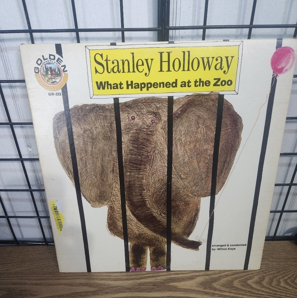 Stanley Holloway 'What Happened at the Zoo' Book